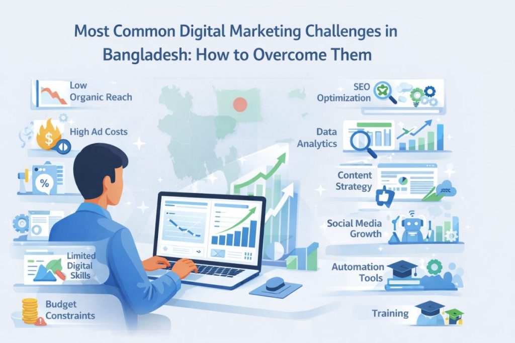 Most Common Digital Marketing Challenges in Bangladesh